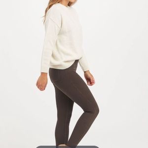 SPANX- Jean Ish Ankle Leggings Brown